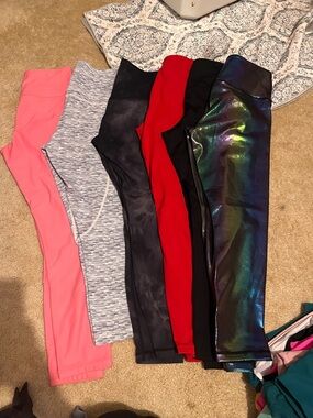 6 pairs of Zyia leggings